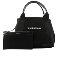 BALENCIAGA NAVY CABAS 帆布手提包/子母包（黑色） S _廠商直送