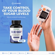 NEW! Byherbs Bloc-Suga Plus | 60 vege caps |  Halal Health Supplement to Regulates Blood Sugar Level and Cholesterol