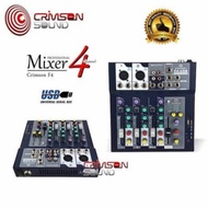 Mixer 4 channel original crimson f4 mixer crimson f4