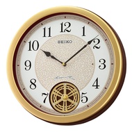 [Powermatic] Seiko QXM388GN Swarovski Crystals Melodies in Motion Wall Clock QXM388G