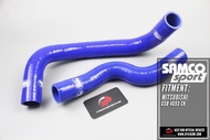 SAMCO SPORT SILICONE RADIATOR HOSE PROTON MITSUBISHI RADIATOR GSR 4G93 CK ALL BLUE 2 PCS