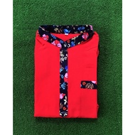 PLUS SIZE KURTA AVI | KURTA LELAKI SAIZ BESAR | LONG SLEEVE | GREEN | [3XL-9XL] | BODY 52-76 INCHES
