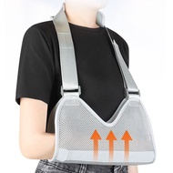 Shoulder Arm Sling, Adjustable Breathable Shoulder Immobiliser, Fracture Supplies Unisex with should