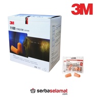 3m 1100 Uncorded Foam Earplugs, Vending Pack, VP1100