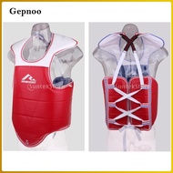 Gepnoo Unisex Taekwondo Chest Guard Martial Art Chest Body Protector Vest Armour