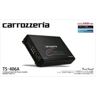 Carrozzeria TS-406A High power amplifier 4 Channel 2400w