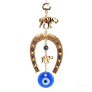 perfect Blue Evil Eye Hanging Decoration Turkish Evil Eye Elephant Statues Wall Hanging