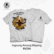 Paramesti Tshirt Kaos Jawa Ingsun Amung Wayang Distro Viral Terbaru terkini Oversize Bigsize Jumbo