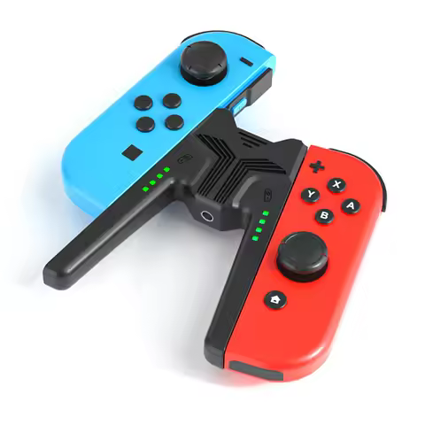 Aolion Charging Grip Bracket for Switch Joycon Handle Gaming Controller Grip Charging Station for Ni