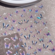 [Store Recommendation] Aurora Butterfly Manicure Sticker 5D Embossed Symphony Shell Light Butterfly 