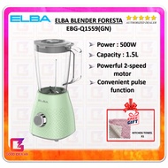 ELBA FORESTA BLENDER 500W EBG-Q1559(GN) (FREE KITCHEN TOWEL)