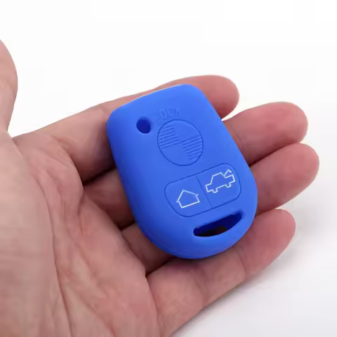 Silicone Car Key Case Cover For BMW Z3 E31 E32 E34 E36 E38 E39 E46 Control Key HU92 HU58 BLADE