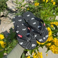 Dép Tông Nam bp logo sport Vân Sóng Đế Cao Su Cứng Không Xẹp