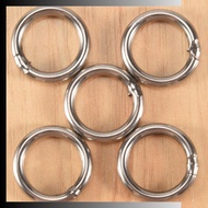20mm x 3mm Stainless Steel Webbing Strapping Welded O Rings 5 Pcs u1bhhrhds