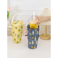 [Yingguan] Ready Stock Milk Tea Beverage Bag Waterproof Cup Bag Ice Preservation Beverage Bag Bevera