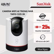 Tapo C225 QHD 4MP Indoor AI Wifi Camera + SanDisk Ultra Card 32GB / 64GB / 128GB -