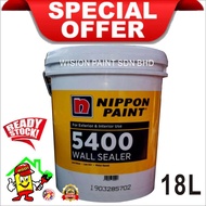 18 LITER   NIPPON PAINT WEATHERBOND / Exterior Paint  /  Cat Rumah Luar ( FREE 7" ROLLER SET )