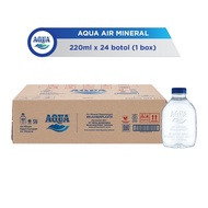 AQUA BOTOL MINI 220ML KEMASAN BARU ( LIMITED EDITION )