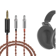 Geekria Apollo สายหูฟังสำหรับอัปเกรดเงินทองแดงคริสตัลเดี่ยวเข้ากันได้กับหูฟัง HD800 HD800S สายหูฟังส