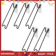 [Redpowderyan.] 5Pcs Picture Frame Easel Bracket Stainless Steel Picture Frame Bracket with Self-Adh