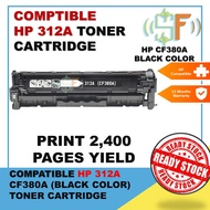 312A Black CF380A CF 380A 380A 380 Toner Cartridge Compatible for LaserJet Pro MFP M476dn MFP M476dw