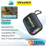 Awei Y382 Wireless Speaker HiFi Stereo Sound Mini Speaker Outdoor Portable Bluetooth Speaker Awei Sp