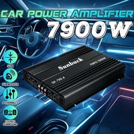 Sunbuck Car Amplifier 7900W Audio Power Amplifier Car 4 Channel Equalization AMP Stereo Automotive