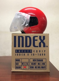 INDEX VISOREX HELMET RED