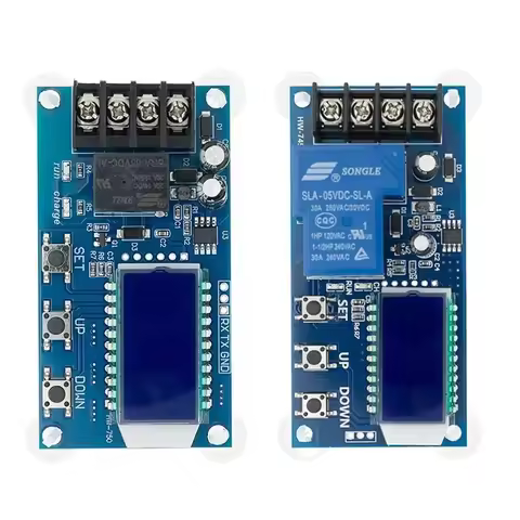 aXY-L30A XY-L10A DC 6-60v 30A Storage battery Charging Control Module Protection Board Charger Time 