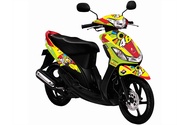 DECAL FULL BODY MIO SMILE VR-46 STRIPING FULL BODY MIO SMILE VR-46