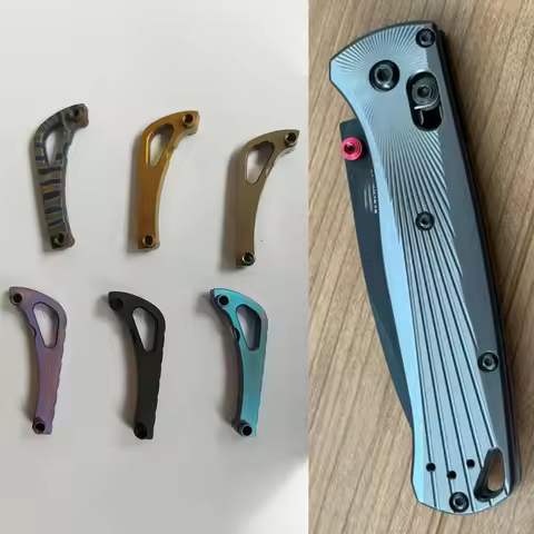 6 Colors CNC Knife Integrated Integrated Backspacers Liners With Axis For Benchmade Bugout 535 Knive