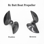 Rc Bait Boat Propeller D70mm 2 Blades Propellers Positive &amp; Reverse Screw For 5mm Rc Boat Shaft