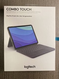 Logitech iPad Pro 11” Combo Touch keyboard case (99% new) (Original price 原價 $1598) - 羅技官方鍵盤套