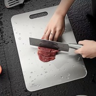 Stainless Steel Cutting Board No Rust Strong Durable For Food Fresh Vegetables Fruits Meat
