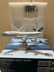SQ Wings 1:200 國泰航空 Boeing 747-400 合金模型