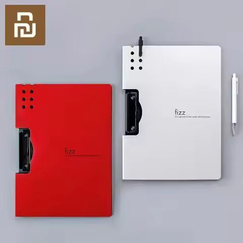 Fizz Horizontal A4 Folder 7colors Matte Texture Folder Portable Pad Portable Pen Tray Office Metting