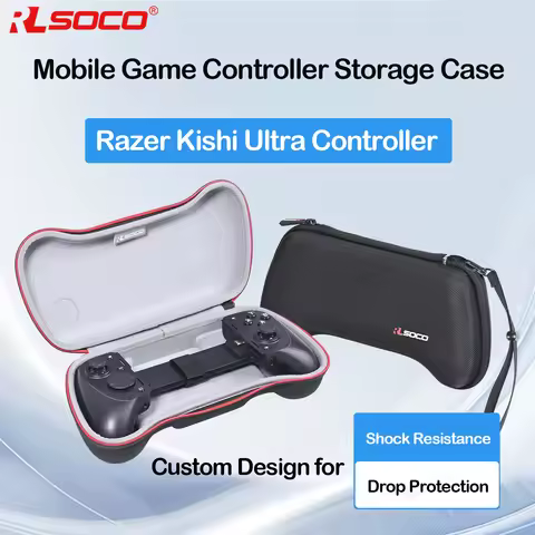 RLSOCO For Razer Kishi Ultra Game Controller Anti-fall Storage Bag Anti-pressure seismic Bag Storage