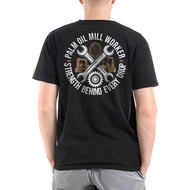 Palm Oil Mill Worker T-Shirt - Strength Behind Every Drop Short T Shirt | Palm Factory Worker T-Shir