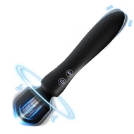 HESKES Double Head Vibration Adult Sex Products Waterproof Portable Wireless Female Clitoris G Spot Stimulator Magic Wand Vibrator for Woman