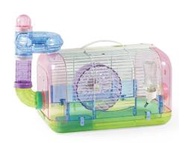 &lt;嚕咪&gt;ACEPET愛思沛-720D鼠的寵愛籠 觀景樓 粉 綠 藍 紫&lt;55*34*38cm&gt;含配備