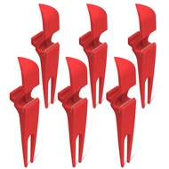 GoSports Golf Beer Shotgun Divot Tool and Cigar Holder - 6 Pack For Golfers Who Like to Party