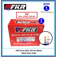 FKR BASIKAL TIUB DALAM 24x1.75/1.95 AV BUTYL BICYCLE TUBE