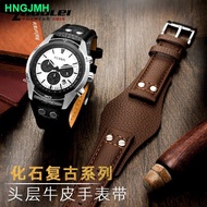 2024 High quality new for✕ XIN-C时尚9 Genuine leather watch strap suitable for FOSSIL fossil CH2564 CH2565 CH2891CH3051 men's watch strap