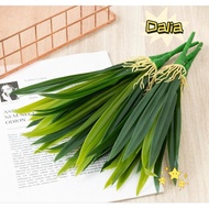 DALIA Artificial Orchid Leaf Long Orchid Leaf Daun Orkid  Artificial