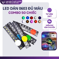 0603 LED stickers 0603 in all colors, 50 buffalo head components