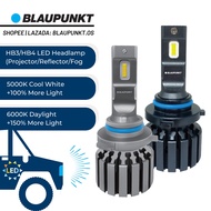 Blaupunkt LED Headlamp - HB3/HB4 5000K / 6000K | LED Energy Saving | Suitable for Projector, Reflect