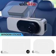 BLACKFUNNY 6Pcs Transparent Dashcam Windshield Stickers Electrostatic Sticker Windshield Film Sticke