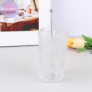 Alittlesetrtop 1PC Stainless Steel Cocktail Stick Cocktail Stirrer Milk Tea Coffee Stir Stick SG