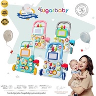 Sugar Baby My Circus Push Walker Baby Walker Green Pink Baby Push Toy