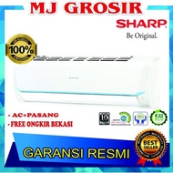 Ori Ac Sharp Ah-A 09 Say 1 Pk + Pasang R32 Standard Thailand Eco